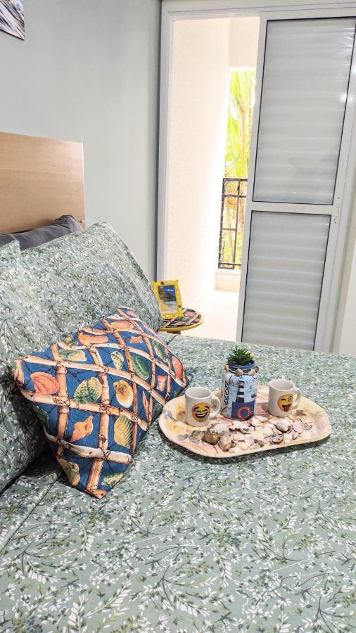 Apto Centro Ubatuba Com Varanda Gourmet, Suite E Piscina Zewnętrze zdjęcie