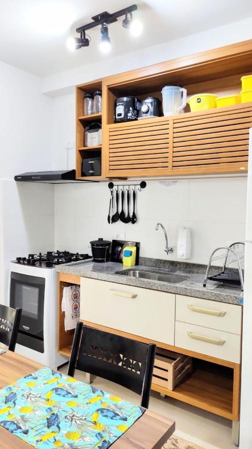 Apto Centro Ubatuba Com Varanda Gourmet, Suite E Piscina Zewnętrze zdjęcie