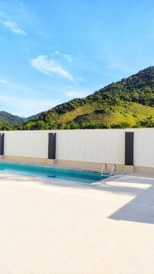 Apto Centro Ubatuba Com Varanda Gourmet, Suite E Piscina Zewnętrze zdjęcie